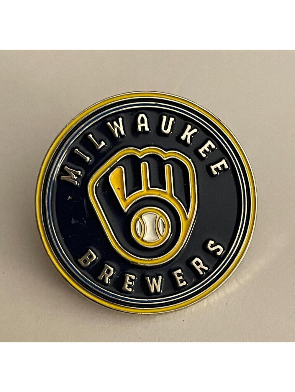 Milwaukee Brewers Baseball Glove Pin MLB Baseball Pin